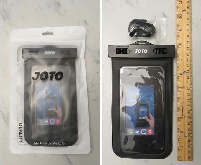 Phone case packaging