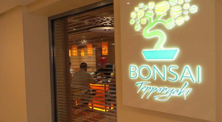 Bonsai Teppanyaki on Carnival