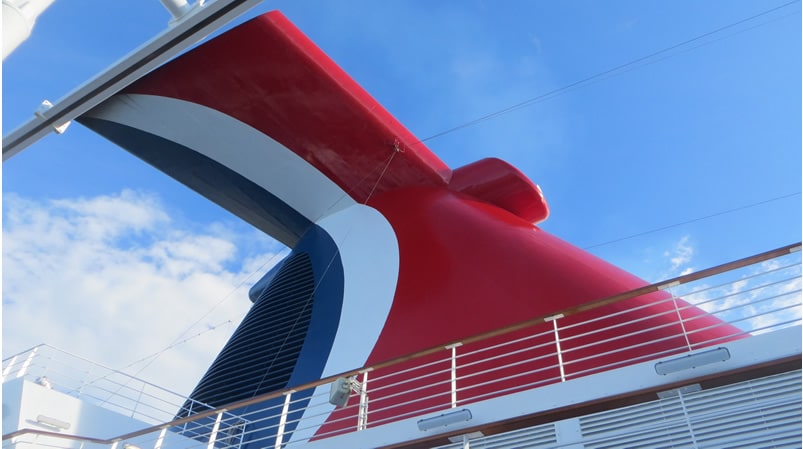 Carnival ship whale tail