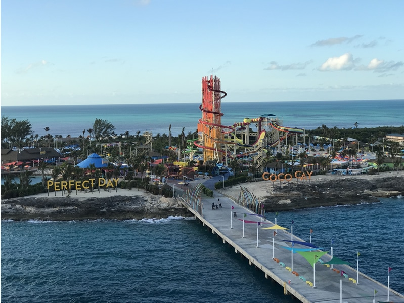 CocoCay view from ship