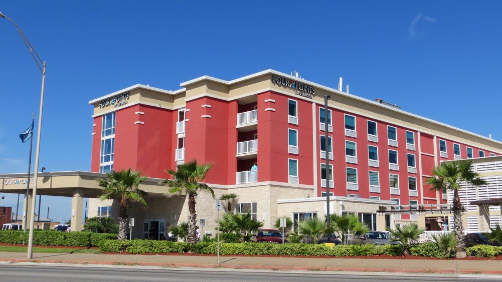 Four Points hotel with cruise parking in Galveston