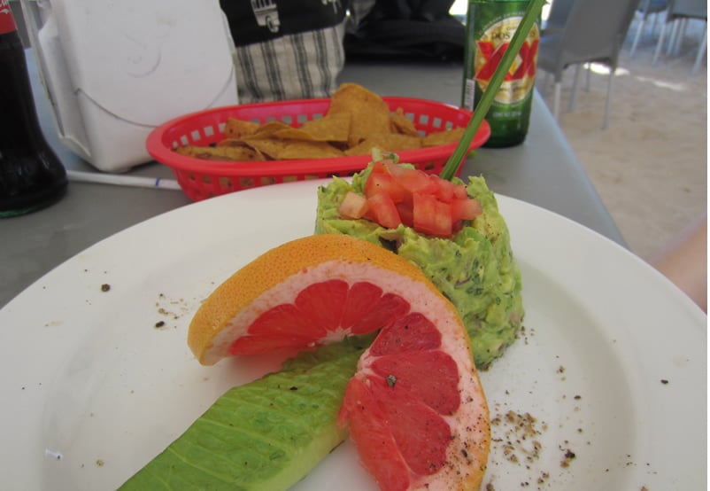 Tableside guacamole in Progreso