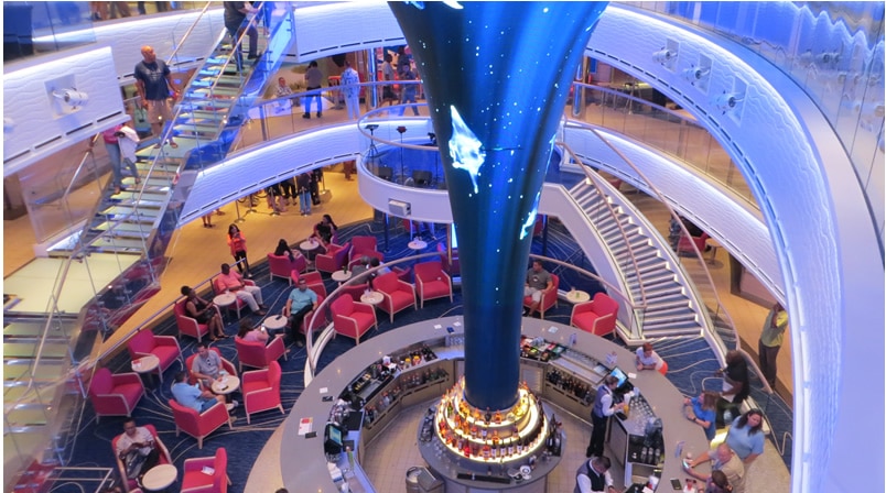 Atrium on Carnival Horizon