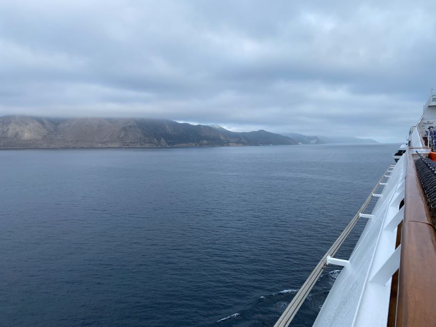 Morning clouds in Catalina