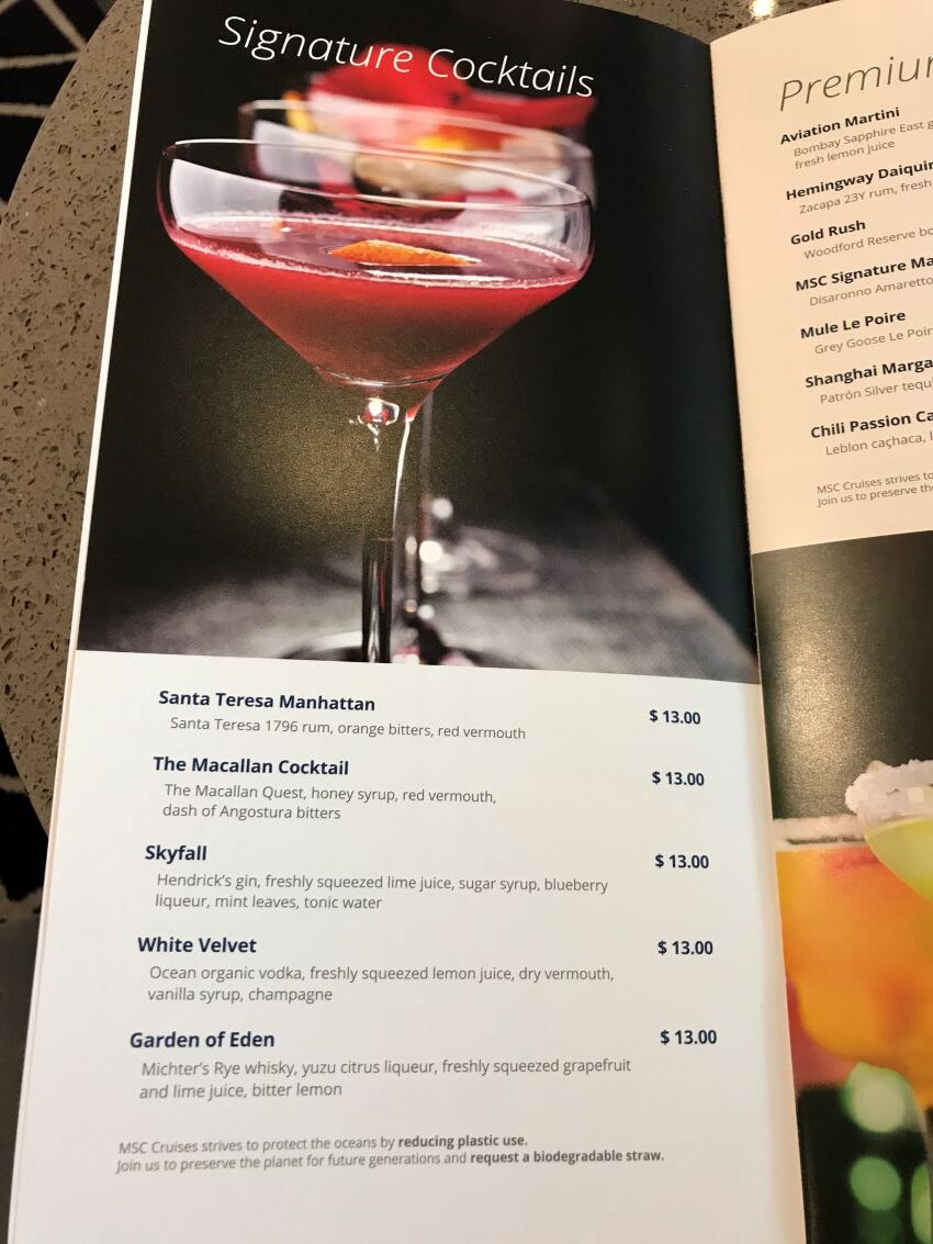 Worth It? Complete Guide to MSC Cruises Drink Packages
