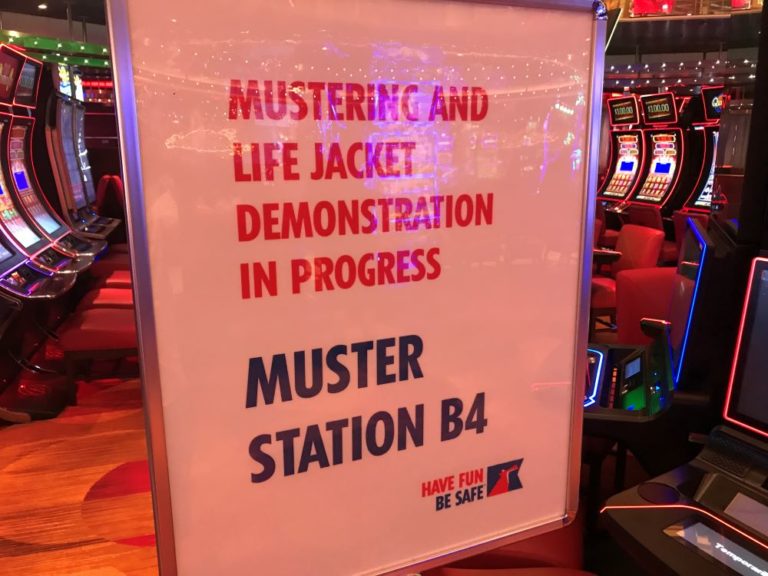 muster stations on carnival breeze