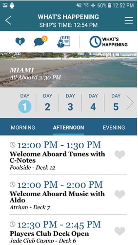 ncl cruise app