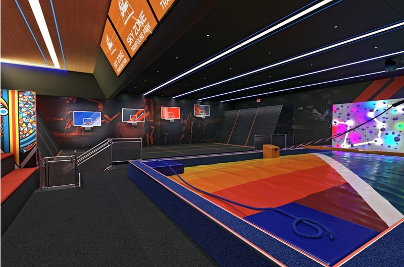 Sky Zone on Carnival Panorama