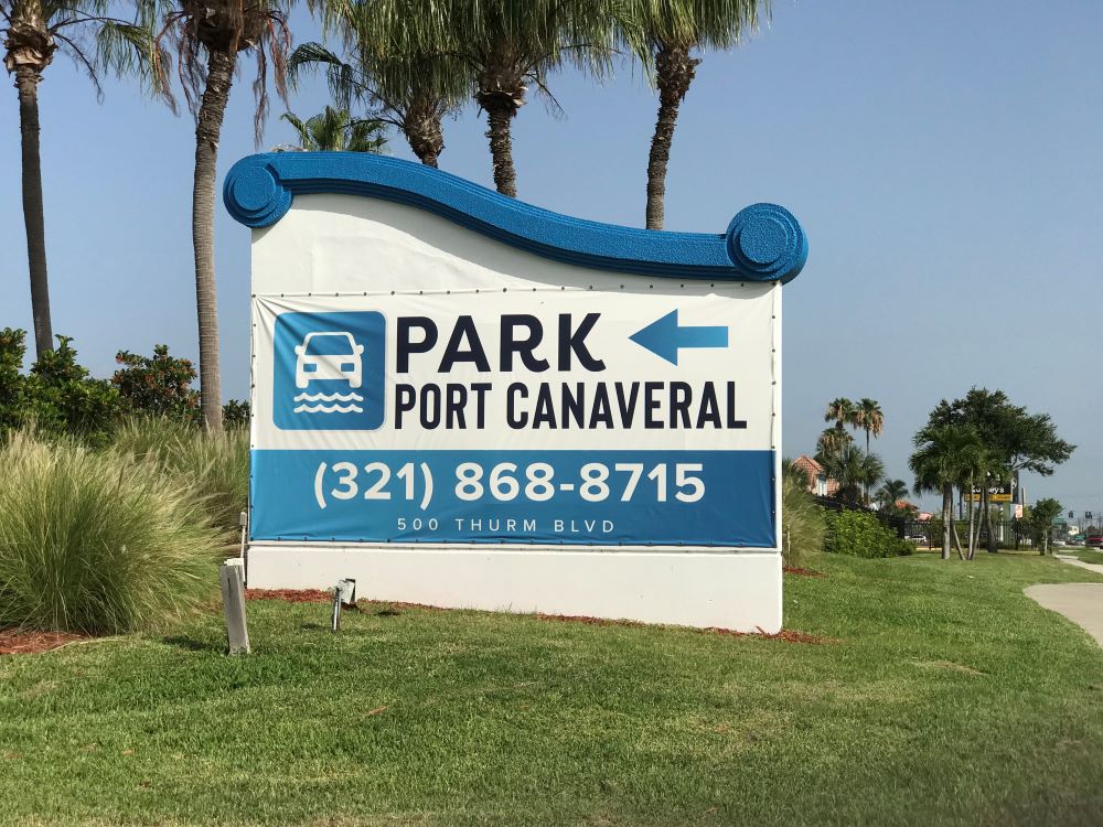 Park Port Canaveral Sign 