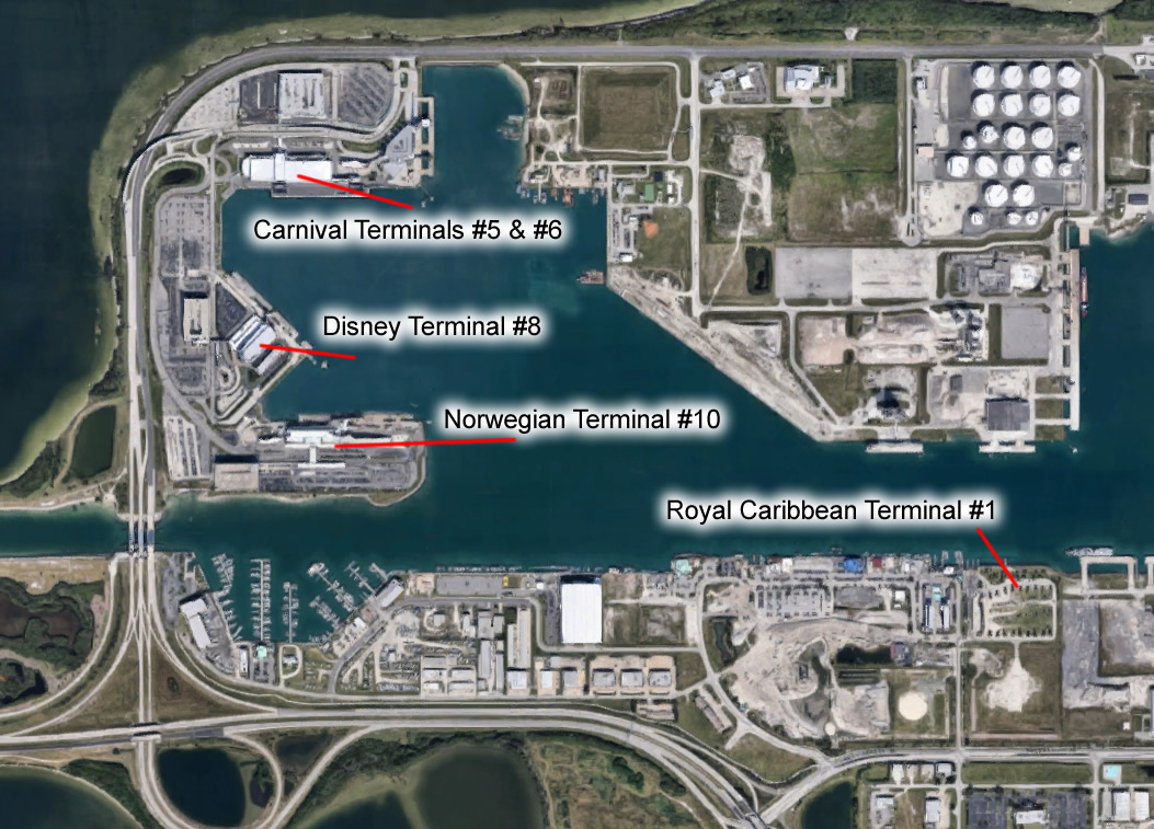 address for port canaveral cruise terminal