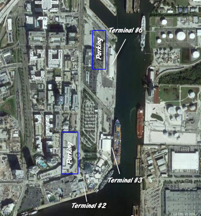 Port of Tampa map
