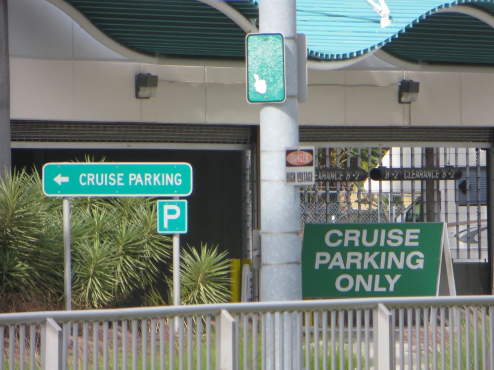 tampa cruise port parking